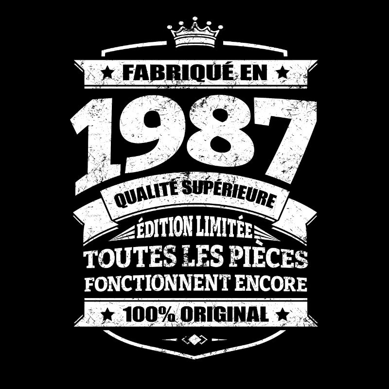 FABRIQUÉ EN 1987