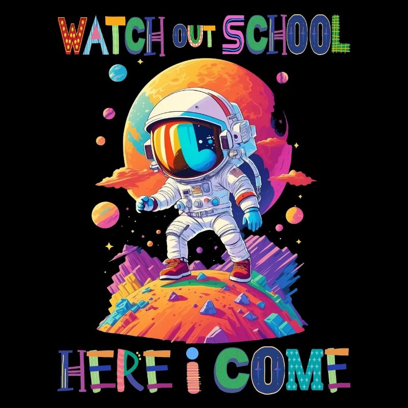 Watch out school - here I come / Astronaut boy