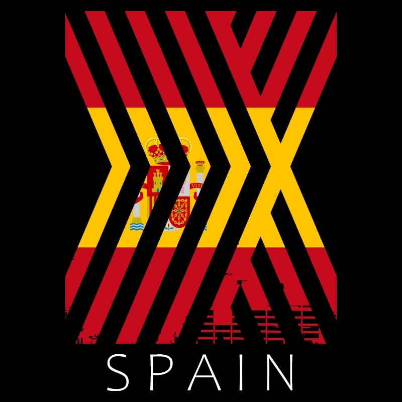 Drapeau d'Espagne Drapeau espagnol vintage Look usé