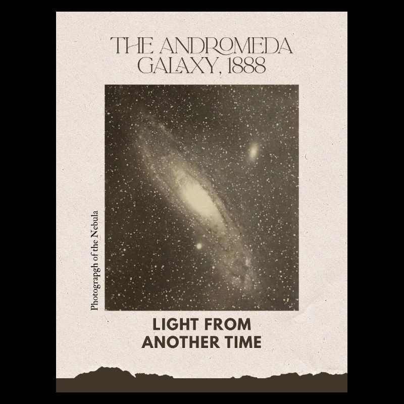 Andromeda Galaxy Vintage 