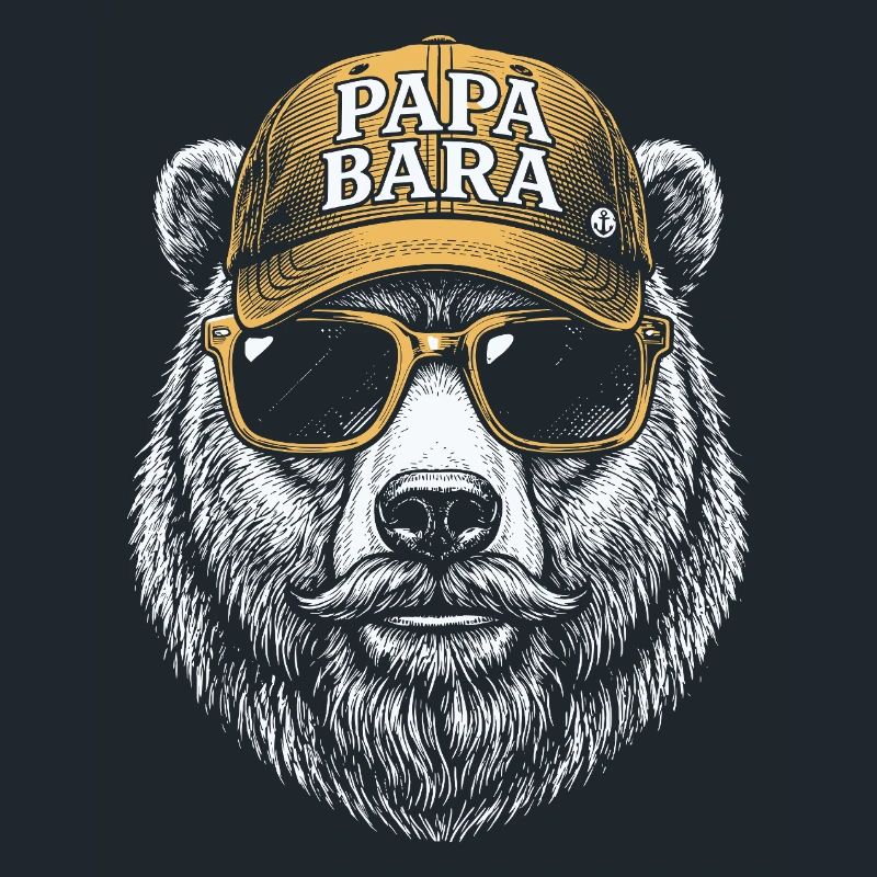 Papa Bara Hipster Cap