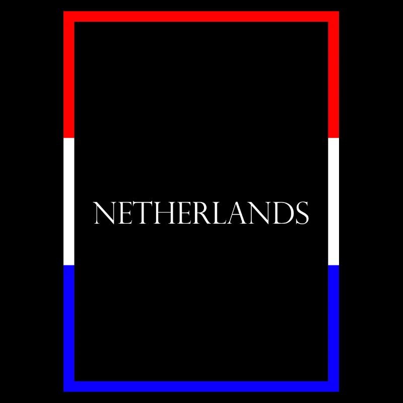 Pays-Bas - Lettrage de déclaration avec drapeau