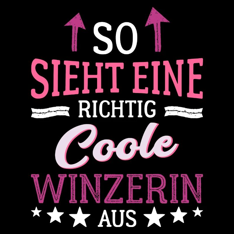 So sieht eine coole Winzerin aus Kellerei Wein
