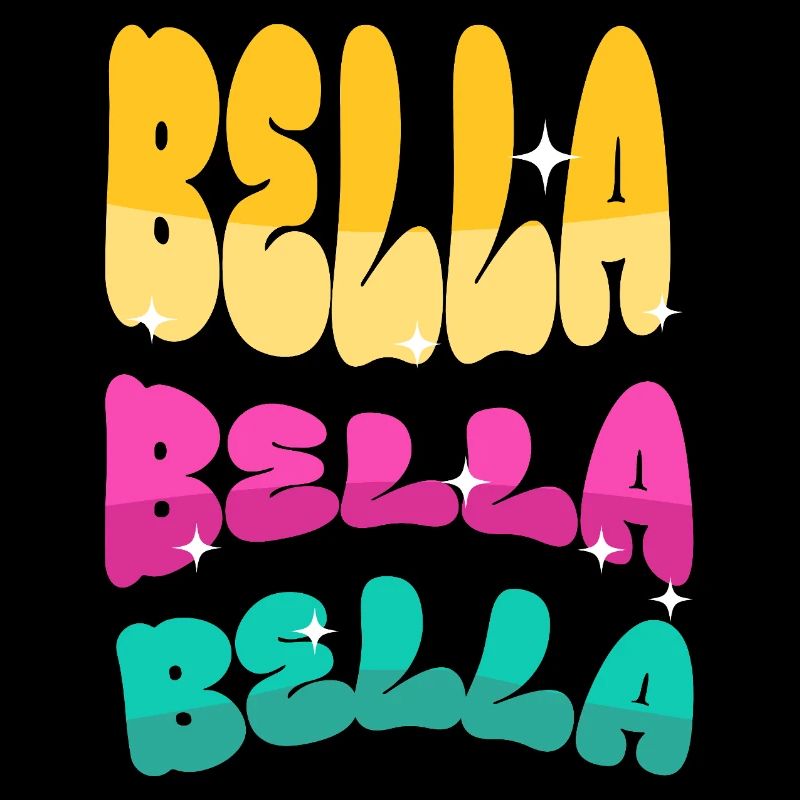 Bella Bella Tricolor Font