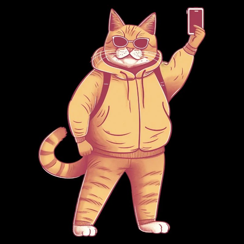Selphie-Katze