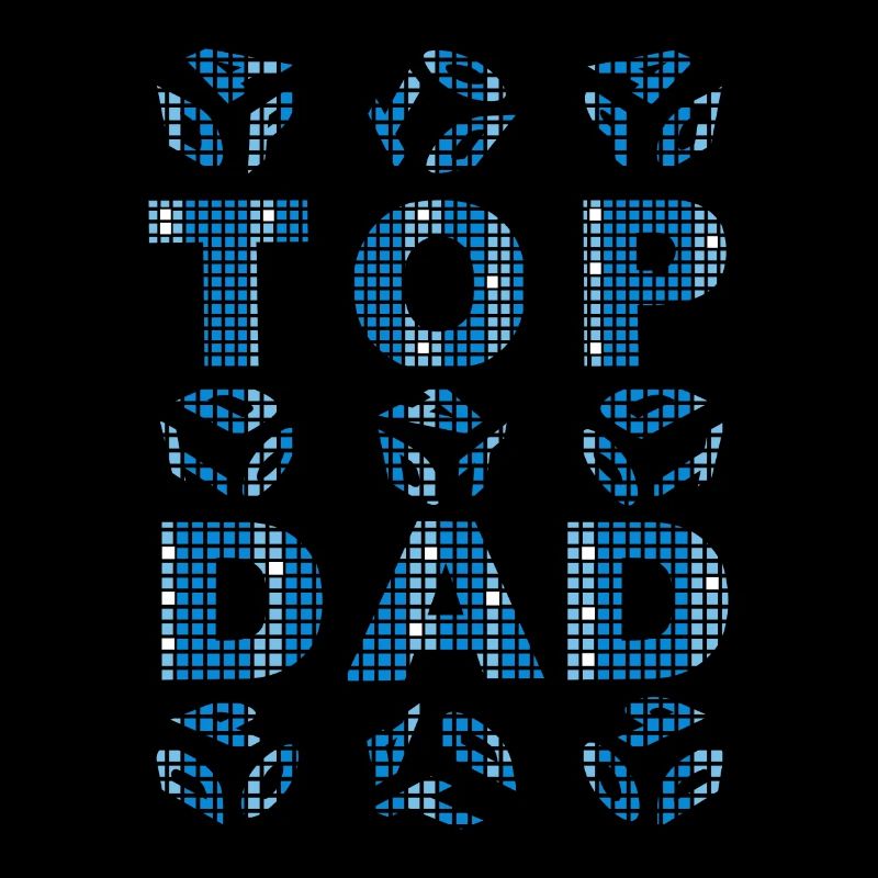 TOP DAD blue-white