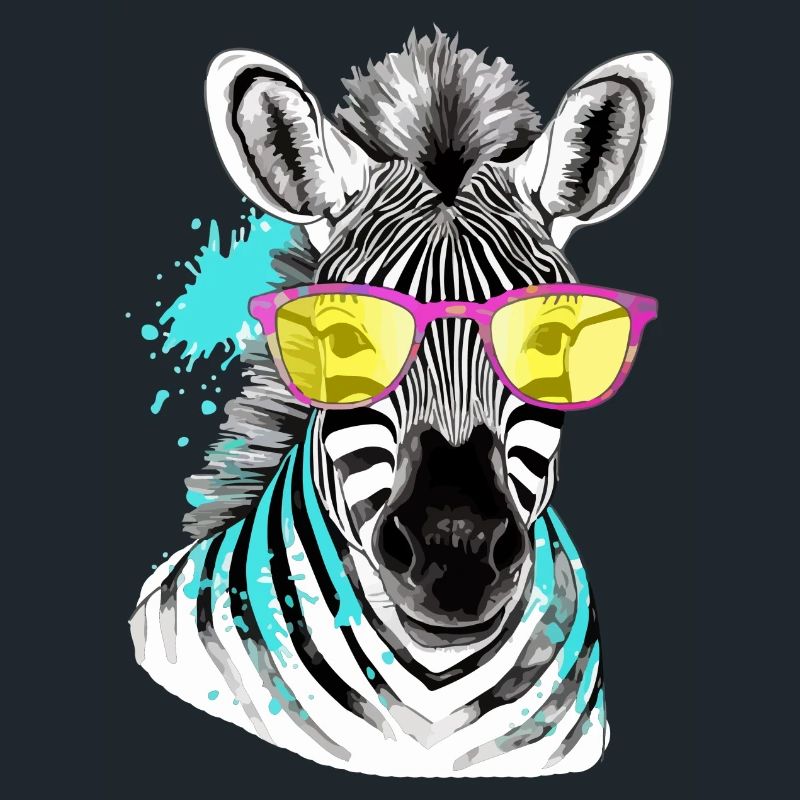 Lapi the spectacled zebra