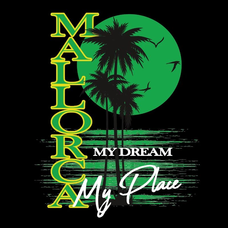 Malorca Palmen Retro-Traum