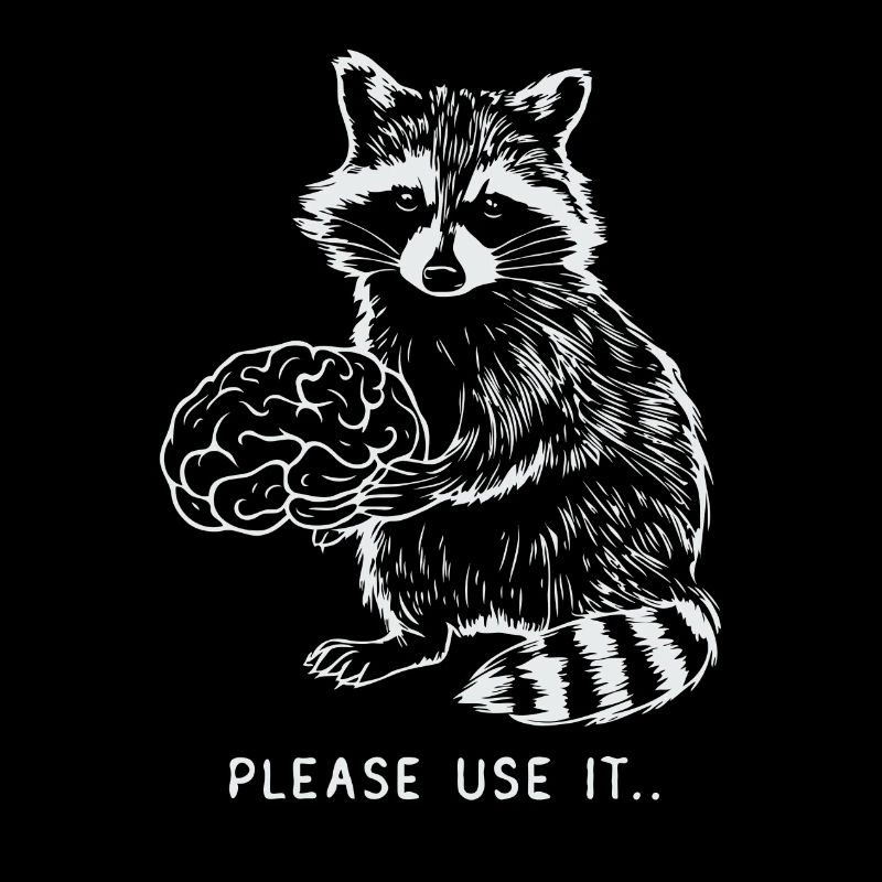 Please use your Brain, Raccoon
