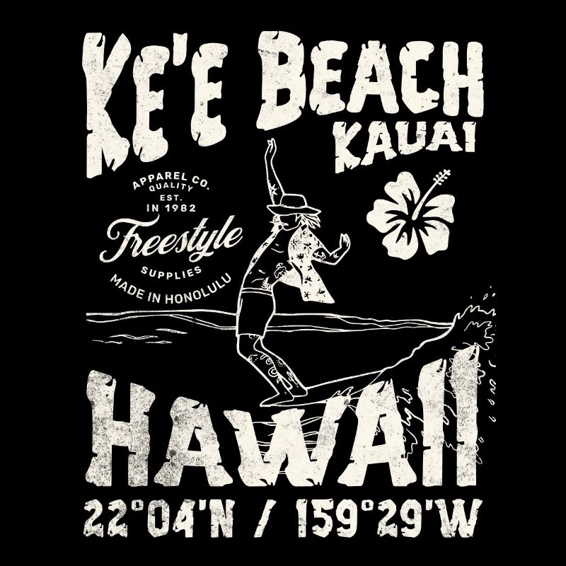 Aloha Surfbrett Hawaii Design