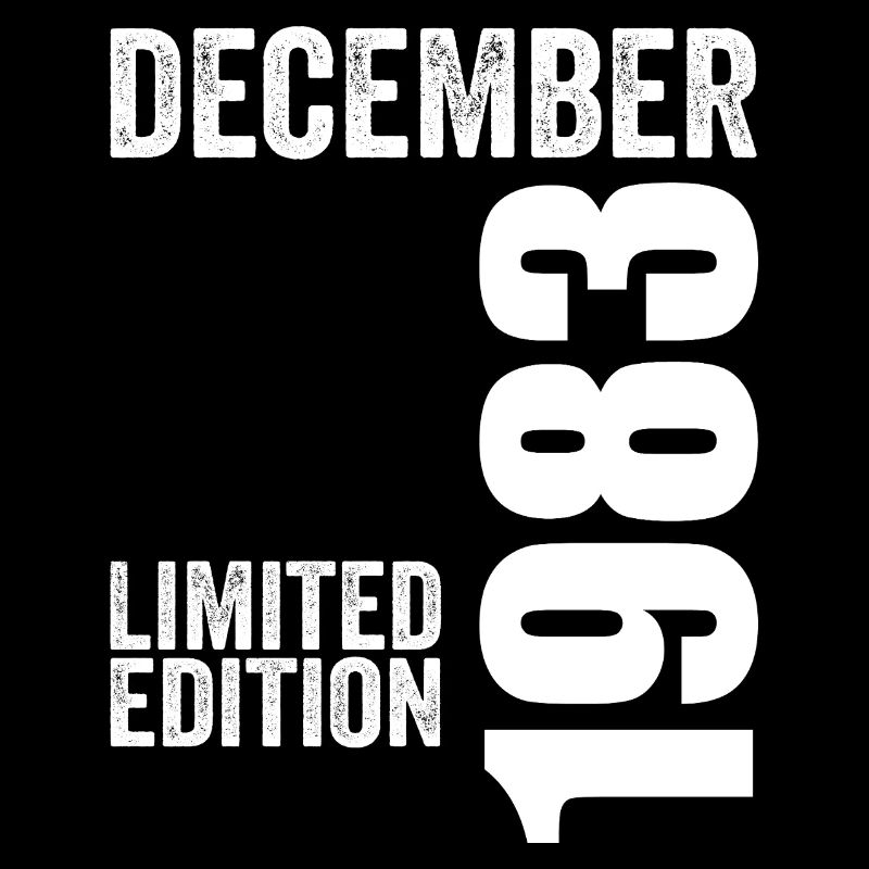 Retro Geburtstagsgeschenk - Dezember 1983