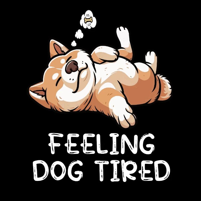 Feeling Dog Tired Akita Akitabesitzer Akitas 