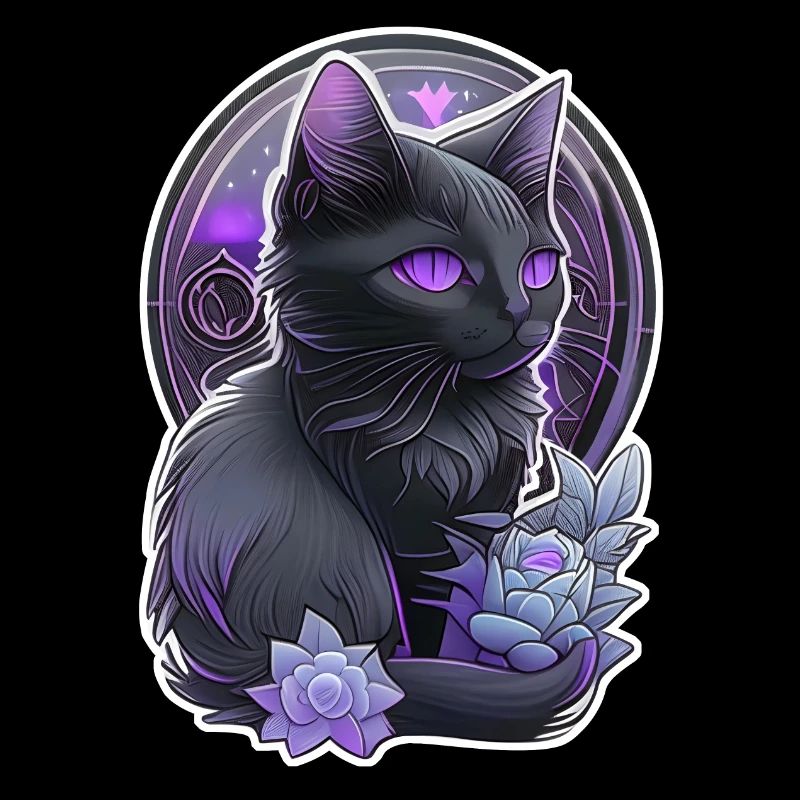chat noir - felin chaton