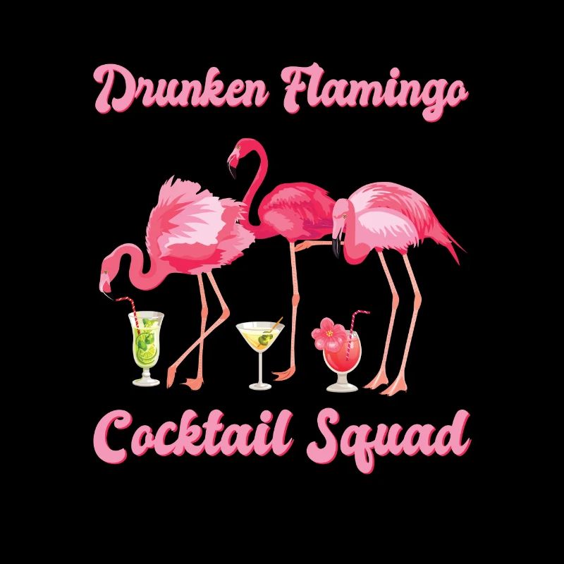 Drunken Flamingo Cocktail Squad