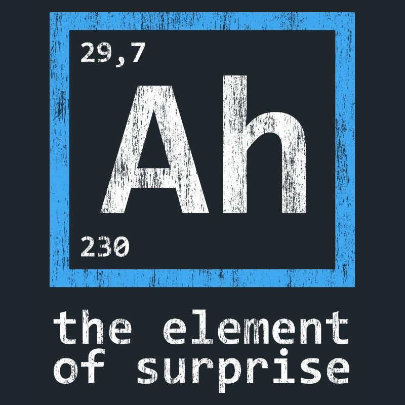 Ah, élément du tableau périodique surprise