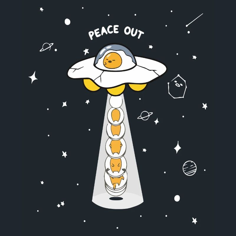 Peace Out UFO Eggs