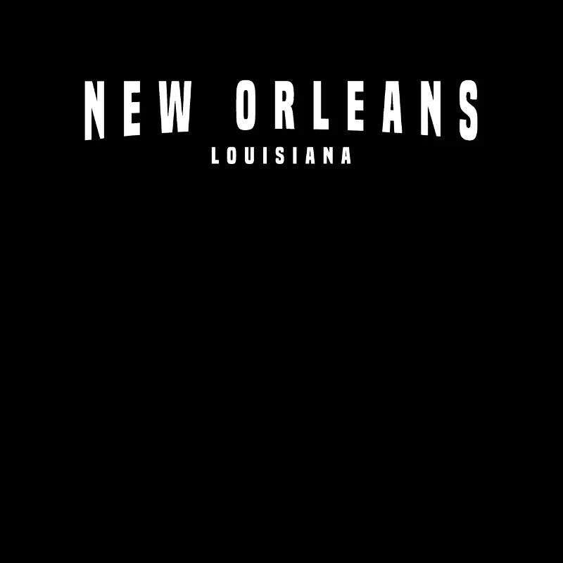 New Orleans Distressed Lettering