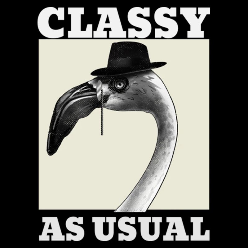 Chic comme d’habitude Flamingo