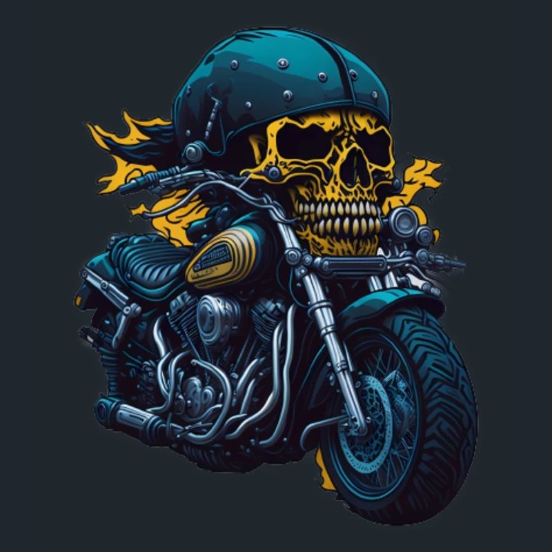 Biker Skull
