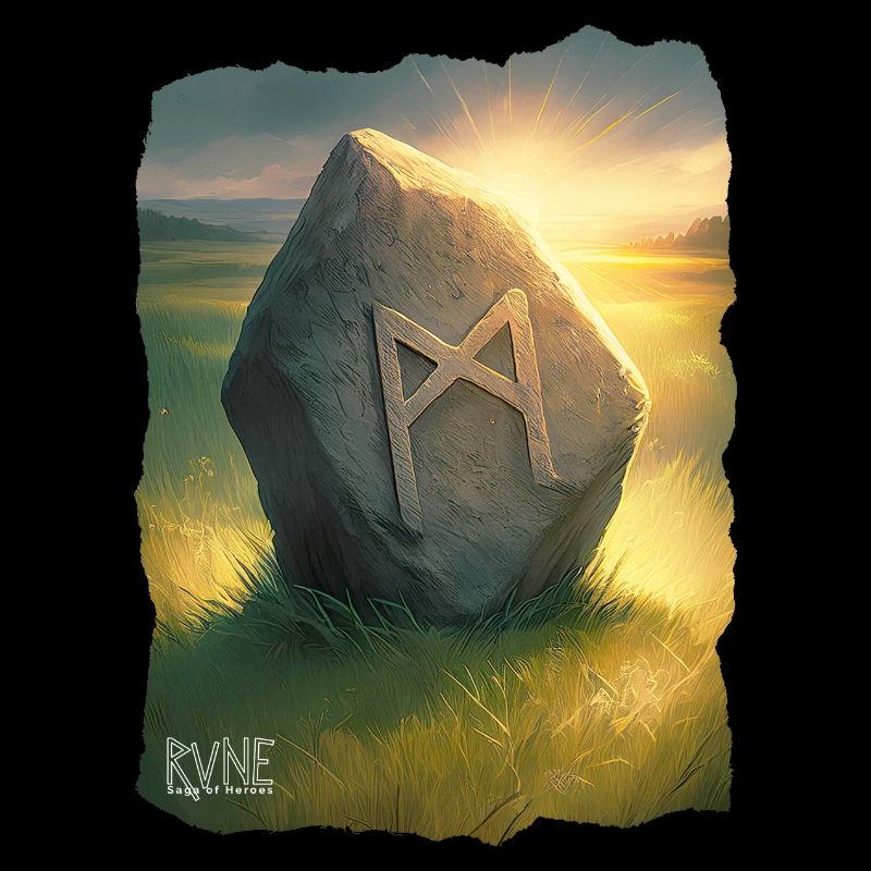Rune Mannaz Artwork