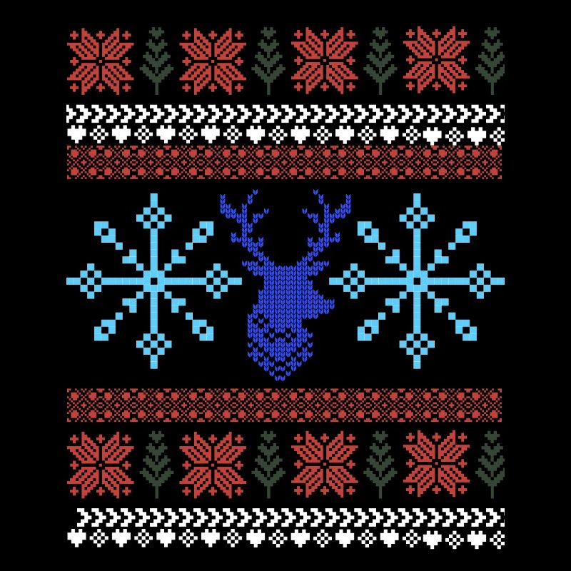 Motif Noël Pixel