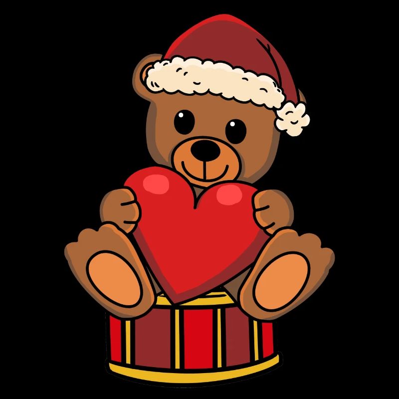 Teddy Nikolaus Teddybär Santa Weihnachtsmann