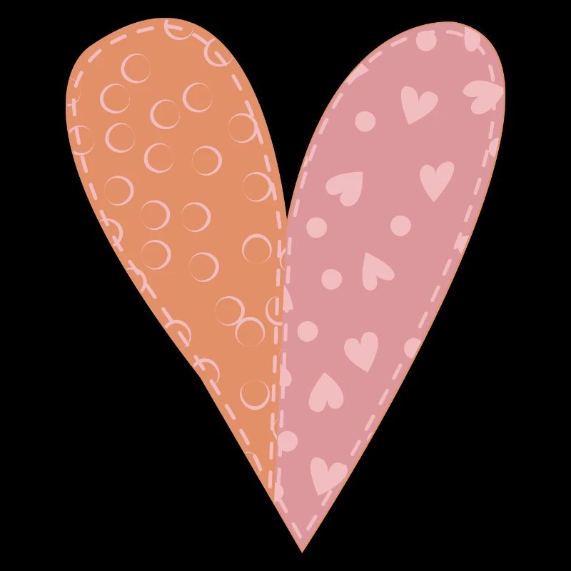 Patchwork Heart No7