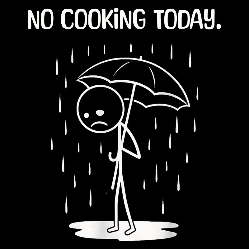 Drôle aujourd’hui malheureusement pas de COoking