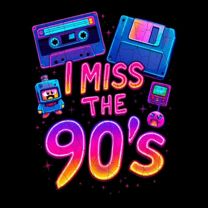 Ich vermisse die 90er – Neon-Retro-Nostalgie