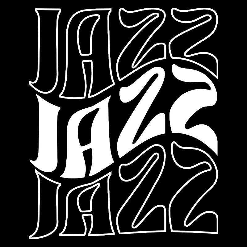 Silhouette en gras de Jazz