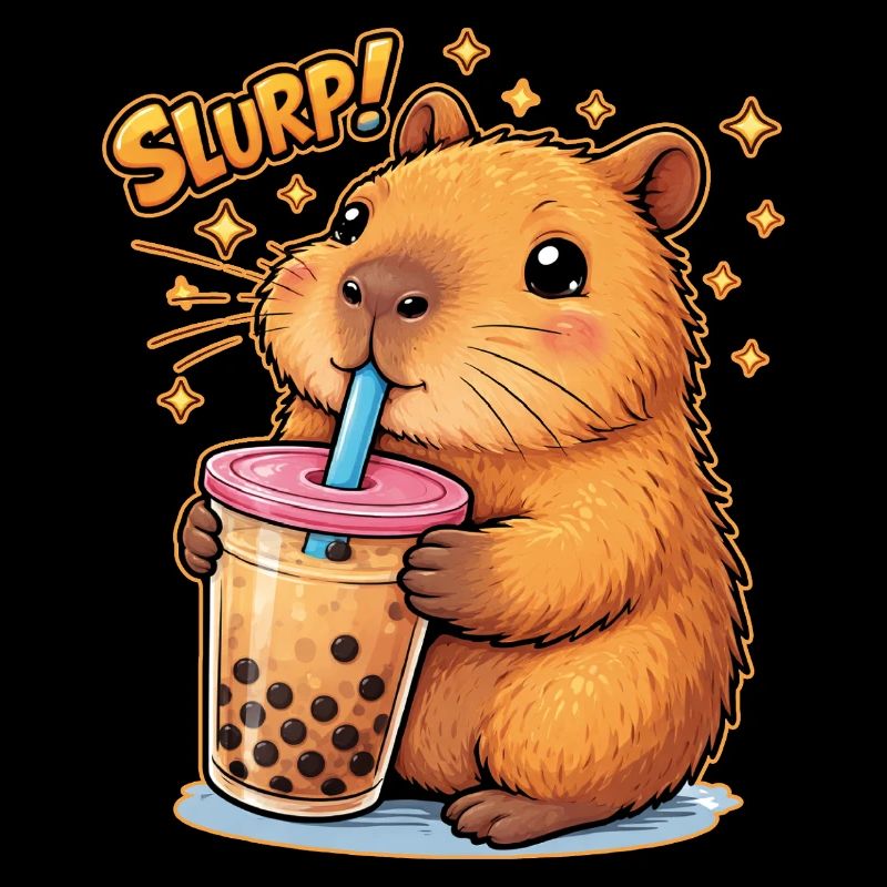 Capybara Bubble Tea