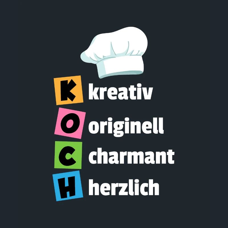 Chef - creative, original, charming, cordial