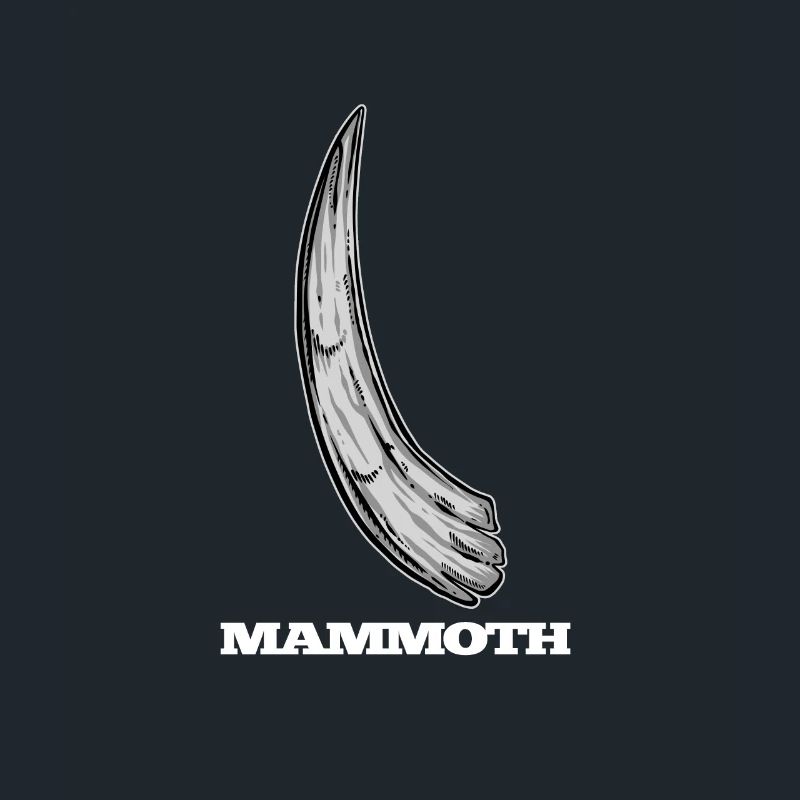 Mammoth ivory tusks