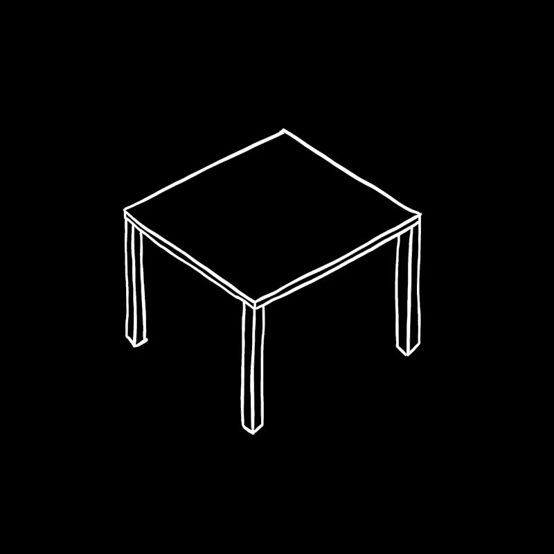 Table blanc