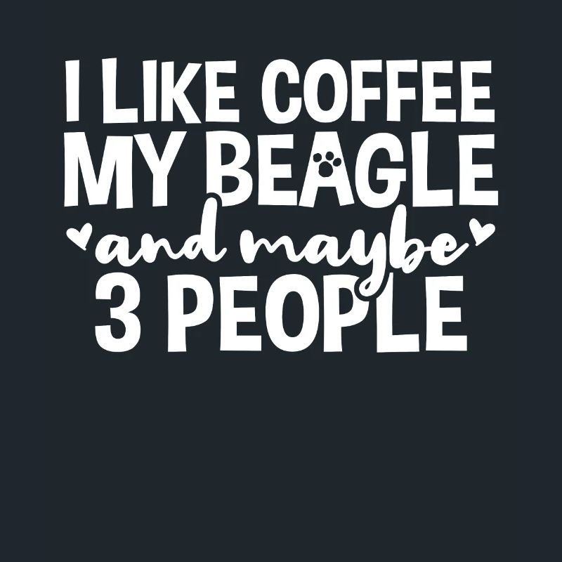 Beagle Kaffeetrinker
