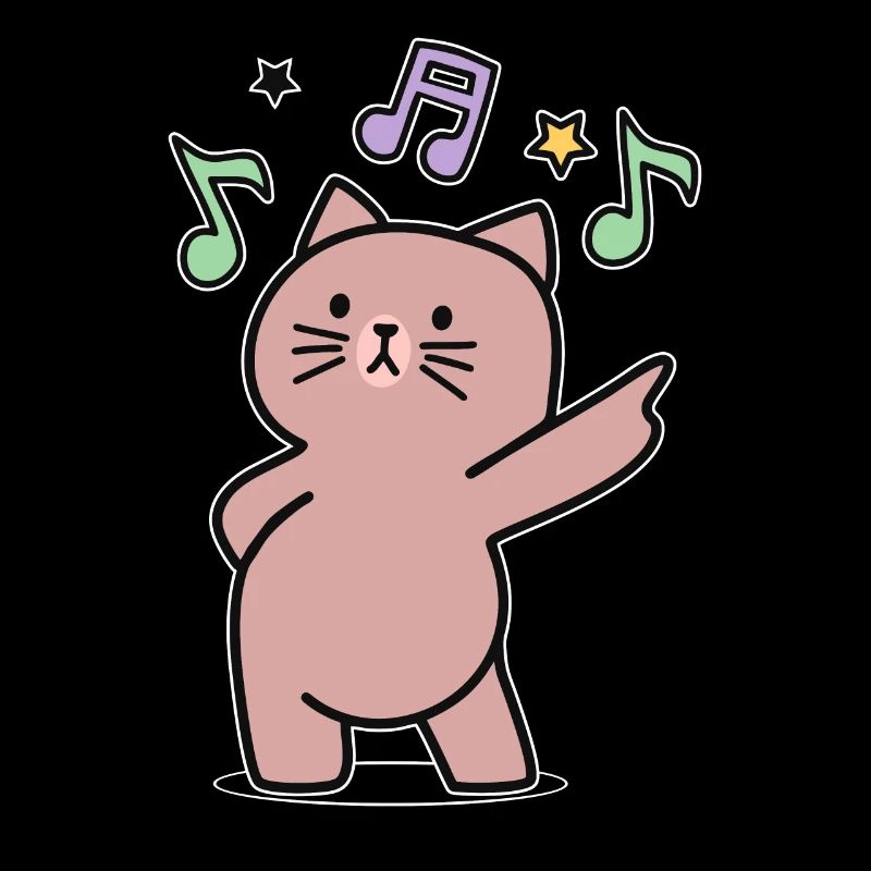 super funky musique disco dance cat
