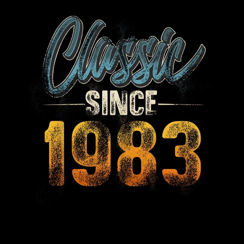 1983 Année de naissance Anniversaire Année de construction Millésime