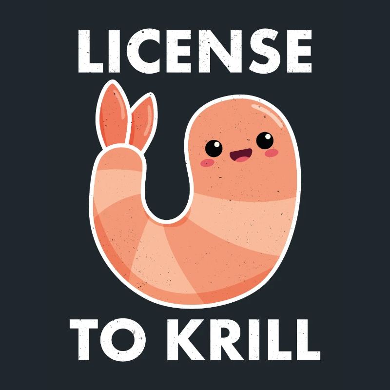 Lizenz für Krill, Garnelen oder Garnelen