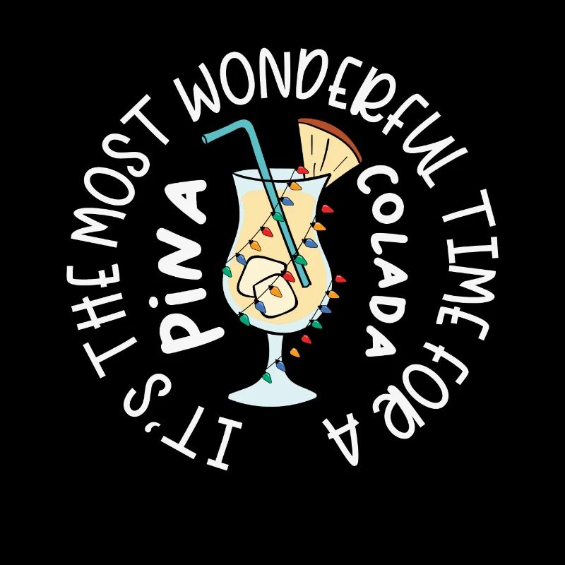Cocktail de Noël Pina Colada Tropical
