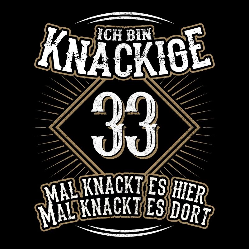 33. Geburtstag Lustig Geschenk