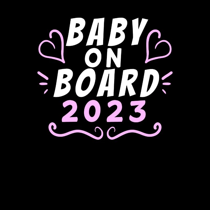Baby on board Mädchen 2023