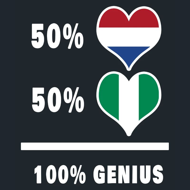 Nigéria et Pays-Bas Conception ingénieuse du drapeau