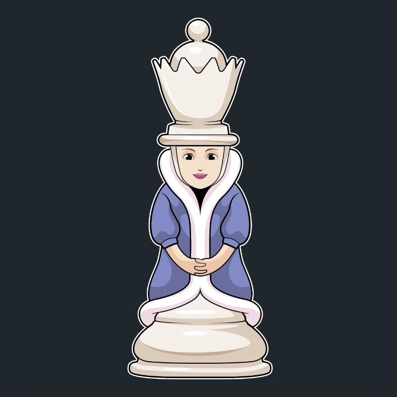 Pièce d’échecs Queen Chess