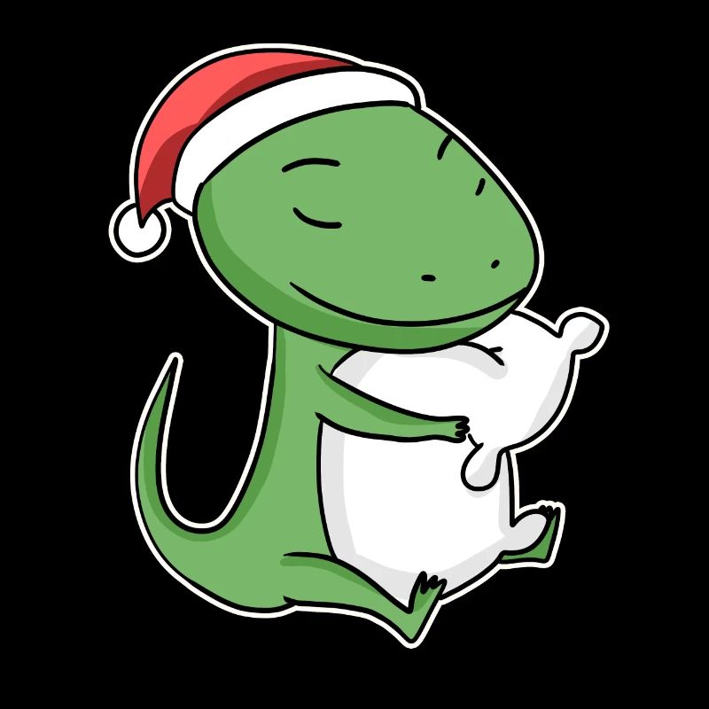 Eidechse Weihnachten Schlafen Schlaf Ausschlafen