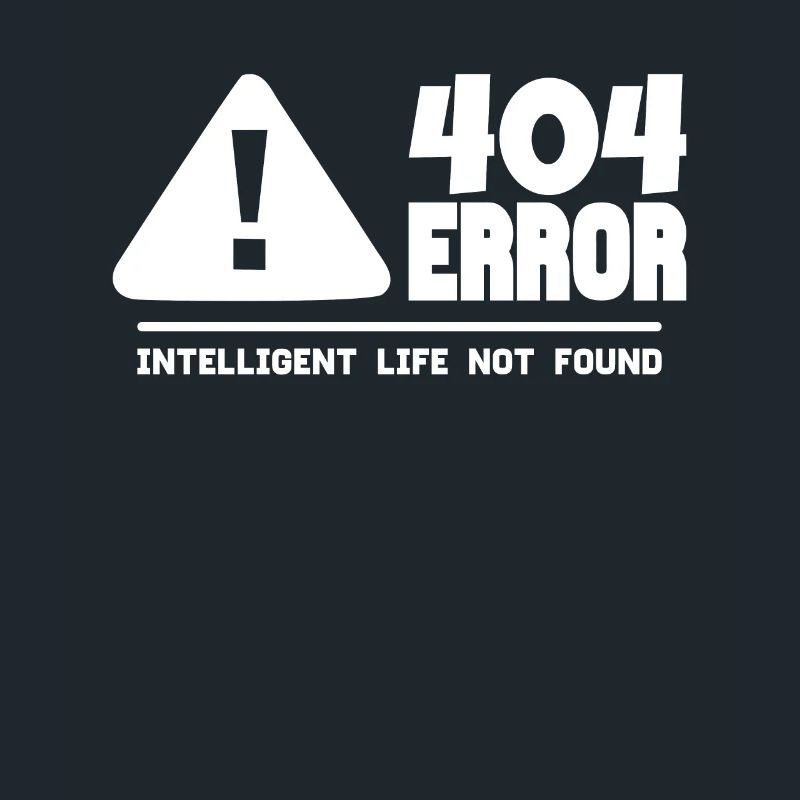 Computer and programmer geek. 404 Errors