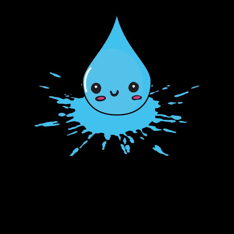 bursting and splashing - water drops