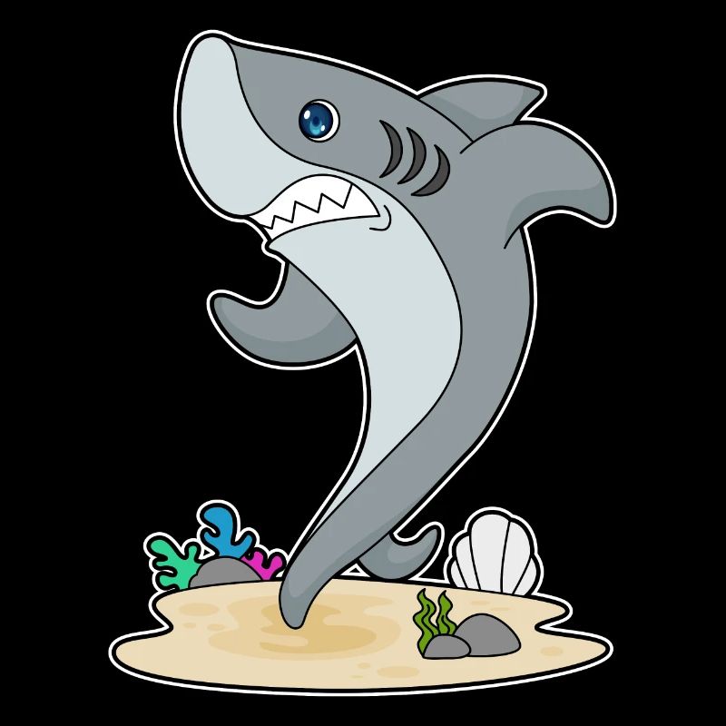 Fitness de jogging de requin
