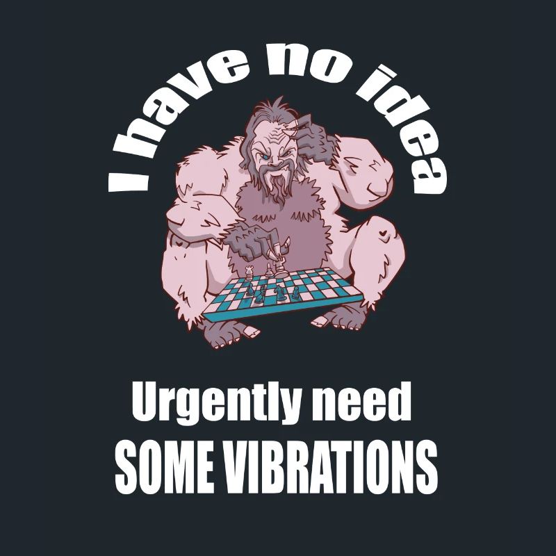 No idea chess vibrations from chess computer