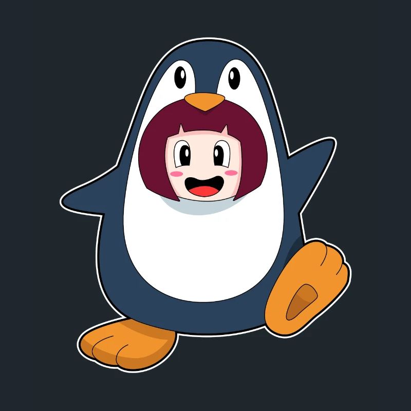 Pinguin Mädchen Kostüm