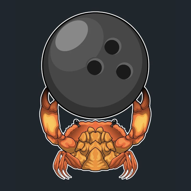 Crab Bowling Bowling Ball